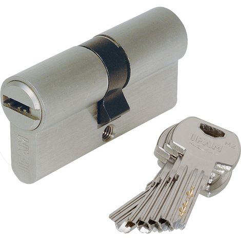 Cylindre double f6 s - varié 5 clés - Longueur : 40x70 - A : 40 - B : 70 - IFAM