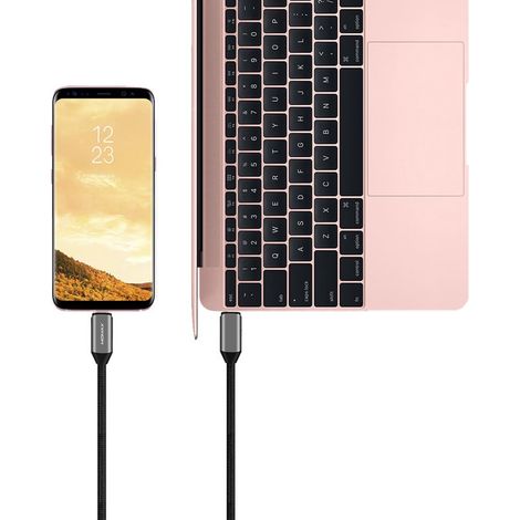 Momax Elite Link - Kabel 100W 5A USB-C (Power Delivery) 100cm (Schwarz) (1/4)