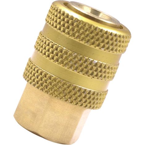 Mandrin pneumatique en cuivre avec 2 mâchoires Filetage 6,35 mm pour gonflage de pneus Tube métallique 45,8 cm Très résistant à dégagement rapide (1/5)