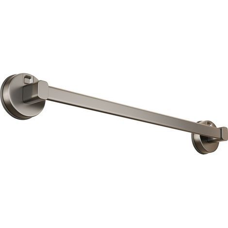Porte-serviettes mural à ventouse pour salle de bain, 30 cm, gris (1/5)