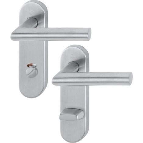 HOPPE guarnición de placa corta Ams.E1400/353KH VA F69 RWSK/OL rd juego de manillas - 10720722 (1/3)