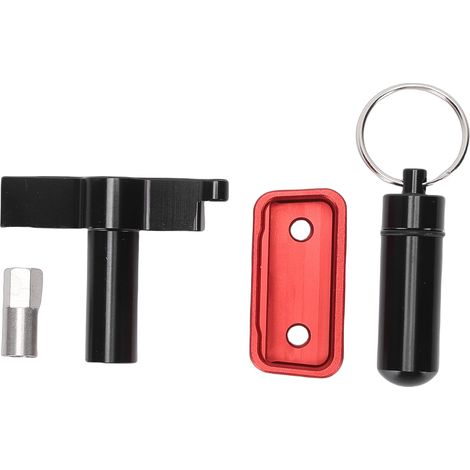 Ortviai Verrouillage OBD2 en alliage d'aluminium – Protection antivol et anti-effraction pour voitures, SUV et camions (modèle HL-1039-R) (1/5)