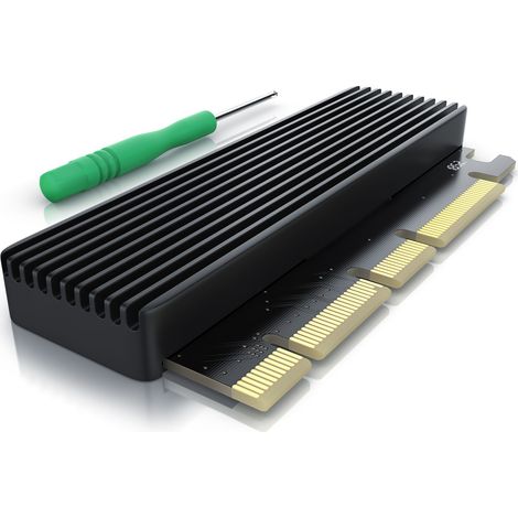 CSL Computer-Adapter, PCIe Karte, Erweiterungskarte für M.2 Key-M SSDs, NVMe Standard (1/5)