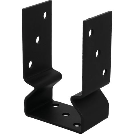 Soporte universal de acero para vigas, Magnodur con recubrimiento de zinc negro, 91x150x60, SUKI SUKI