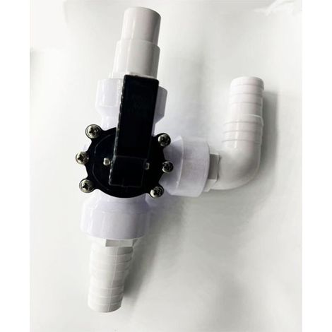 Raccord coudé à angle droit Hayward SPX1105Z3 compatible avec le coude coudé à angle droit SPX1105Z4 (pièce de rechange d'origine). (1/4)