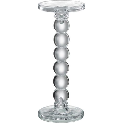 Chandelier Design en Verre "Gouttes" 26cm Transparent (1/5)