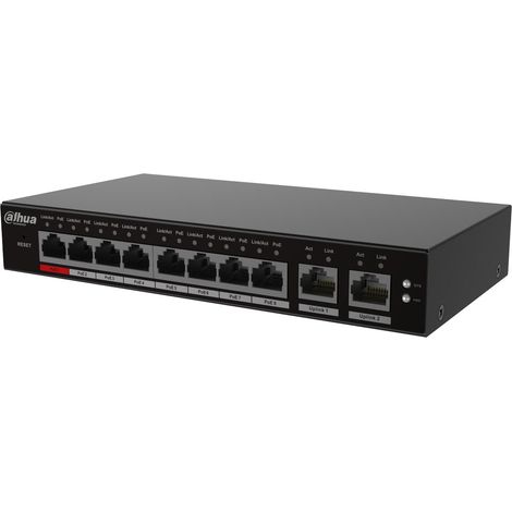 Dahua 10 Port Cloud Managed Switch 8 Porte PoE S4100-8ET2GT-96-C