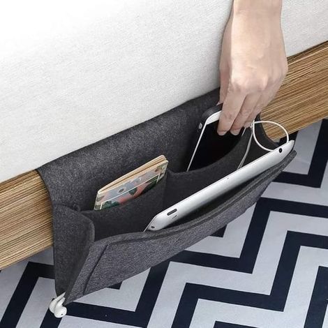 Sängbord Organisateur Soffa Armstöd Organisateur Fjärrkontroll Canape Em