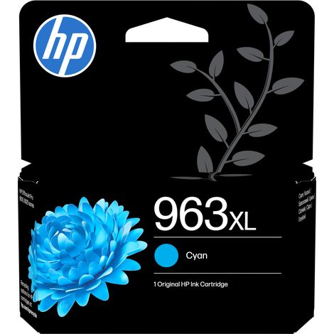 HP Cartuccia di inchiostro ciano originale 963XL ad alta capacità (1/5)