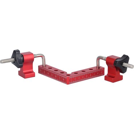 jeux de serre-joints à angle droit de positionnement à 90°, accessoires de serrage pour le travail du bois, 100 mm