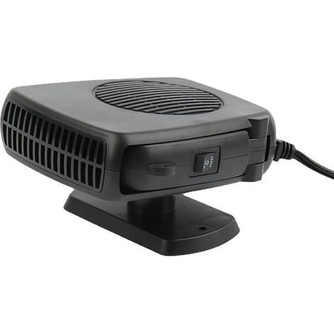 Chauffage voiture portable universel 12V, ventilateur désembuage pare-brise, plug and play, compatible avec la plupart des véhicules. (1/3)