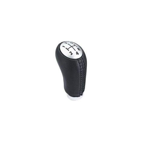 Giunto sferico per cambio manuale a 5 marce per Renault Clio III (2005-09), Megane 2, Laguna 2 (2003-09) e Clio 4 (2012-19), in pelle nera, con adattatore. - Crezuo (1/4)