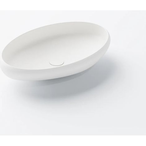 Steinberg Serie 440 lavabo sobre encimera, Ovale, sin rebosadero, (1/5)