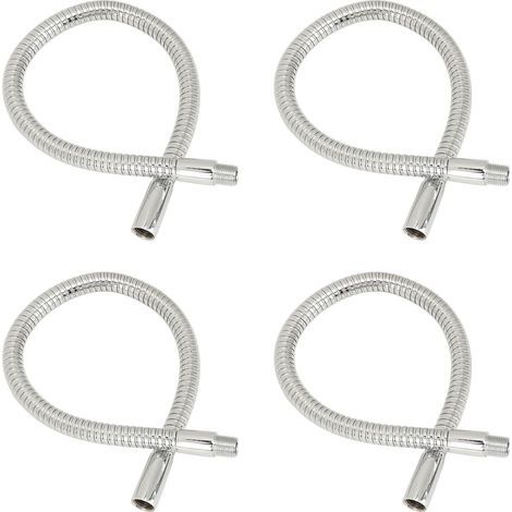 4 Pcs Lampe LED Tube Col de Cygne Flexible Accessoires de Lampe de Table Tuyau Métallique en Aluminium 35cm (1/5)
