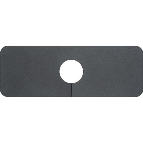 Absorbent tap pad black for kitchen sink faucet reusable size 15x5.4 inches easy to clean and cut fabric multi-scene use for bathroom RV (1/4)