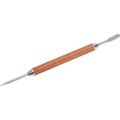 Latte-Stift aus Edelstahl mit Holzgriff für Kaffeekunst – DIY-Dekorationswerkzeug (1/5)