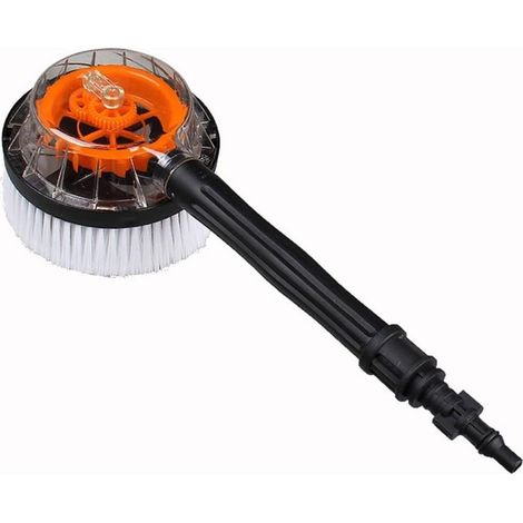Brosse rotative haute pression pour le nettoyage à l'eau et le lavage intensif voitures, compatible avec les nettoyeurs KarcherK2,K3,K4,K5, K6 et K7 (1/5)