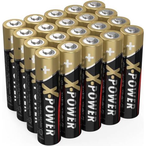 Alkaline Batterie X-Power Micro AAA - 20 Stück (1/3)