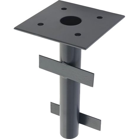 Bodenhülse HHG-129, Bodenanker Schirmständer, Ø 49mm z.B. für Luxus-Ampelschirme (1/5)