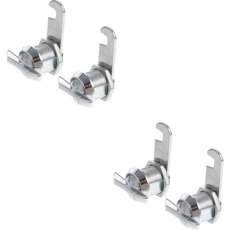 Mikikit Serrure multifonctionnelle sans verrou en 4 pièces pour vitrin (1/5)