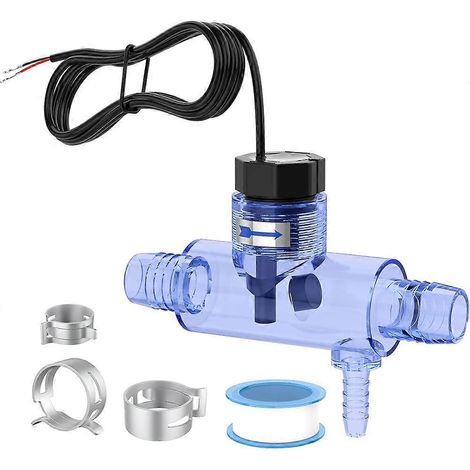 Interrupteur de débit pour spas Sundance et Jacuzzi, remplaçant le modèle 6560-860, avec té transparent et prise à 2 broches.