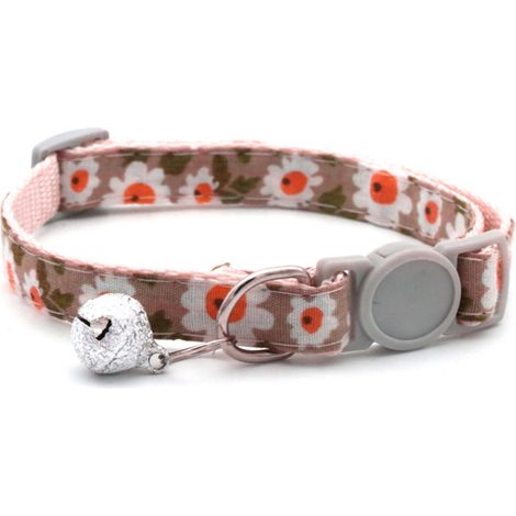 Collier Pour Chien En Coton Ajustable Avec Nœud Papillon Amovible Pour Animaux De Compagnie - 1 Pièce (1/5)
