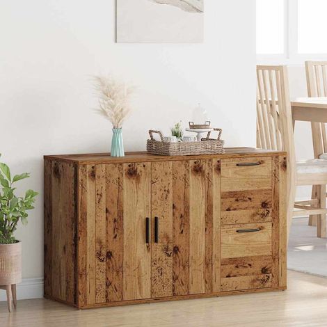 Sideboard Old Wood 100 x 33 x 59.5 cm Engineered Wood vidaXL (1/5)