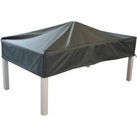 Housse de protection pour table - 220 x 100 x 30 cm - Grise