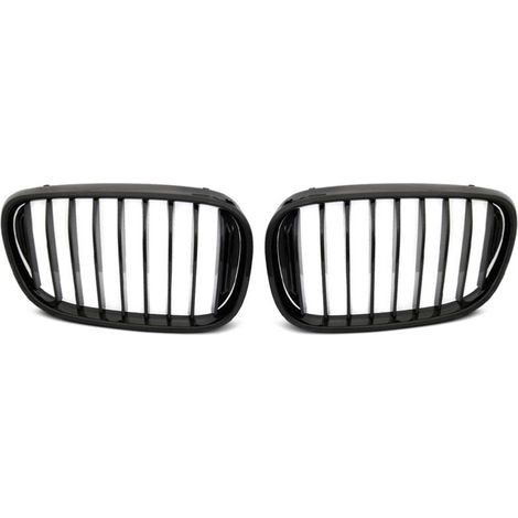 Grille calandre BMW serie 7 type G11/G12 de 2015 a 2022 noir brillant-28300245 (1/5)