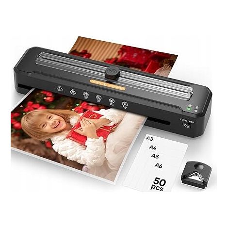 Plastificatrice A3 FNL007/FNL011 300W a caldo e a freddo 355 mm/min