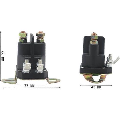 12VDC 117-1197 Anlasserrelais-Magnetspule, 4-polig, Ersatz für Toro Exmark Timecu