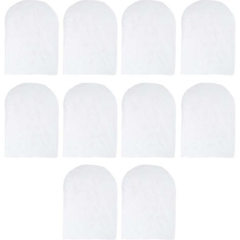 10 Pièces Housses de Protection Transparentes pour Vêtements, 60x100cm - Idéal pour Manteaux Longs et Costumes, Anti-Poussière (1/5)