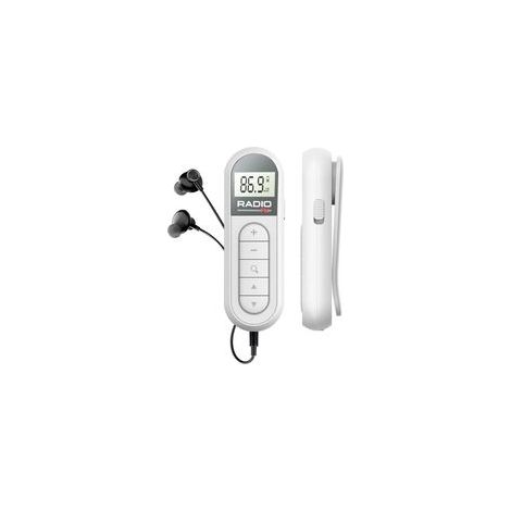 1 Pièce Cette radio FM portable, une radio transistor numérique de poche rechargeable avec une excellente réception, est idéale pour le jogging (1/5)