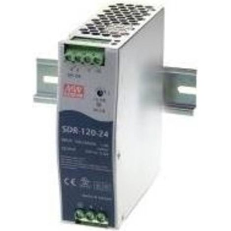 Mean WellMEAN WELL SDR-120-24 trasformatore di voltaggio (1/2)