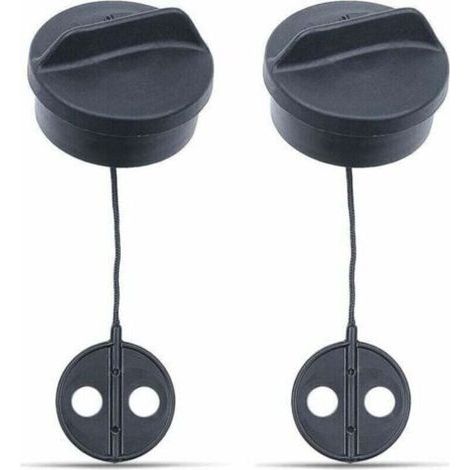 2 Pièces Bouchon de Réservoir pour STIHL FS38 FS45 FS55 FS56 FS80 FS81 FS85 FS88 FS120. XU. AUMEL Bouchon Essence de Débroussailleuse Bouchon de Réservoir Rechange Pièces Détachées - (1/4)