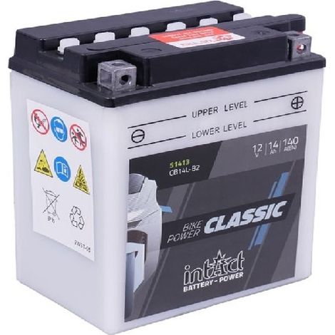 Batería de moto YB14L-B2 Plomo ácido CB14L-B2