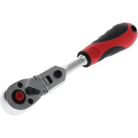 GEDORE RED 3300156 - Cliquet réversible en gel 2C 1/4 L.163mm RSW5° , R40120027 (1/4)
