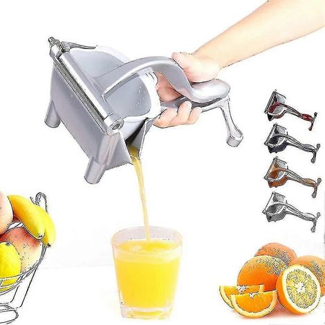 Presse-citron, presse-jus, extracteur de jus manuel - Presse-agrumes manuel en acier inoxydable (1/3)