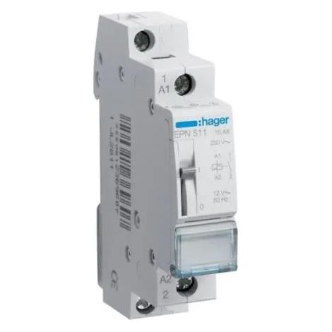 Hager EPN511 conmutador eléctrico 16A 12V para mando de iluminación