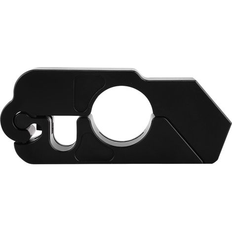 Universeller Diebstahlsicherungshebel aus Aluminiumlegierung für Motorrad- und Rollerlenker, Fahrzeugsicherheit, schwarze Farbe (1/5)