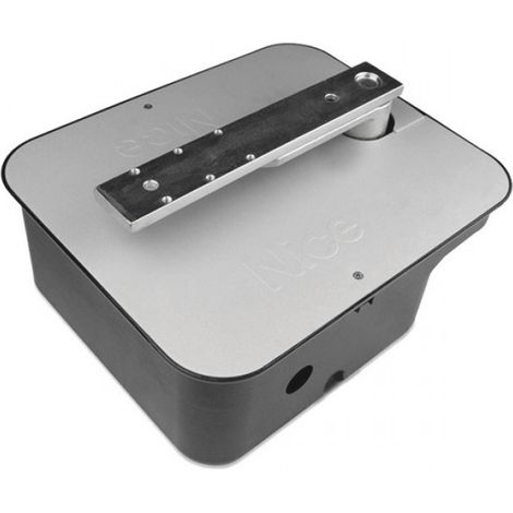 Nice – Cassa de fondation imbutita MFABBOX – Finition cataforesi – Butée mécanique pour motorisation de portail – Accessoire d’ancrage (1/2)
