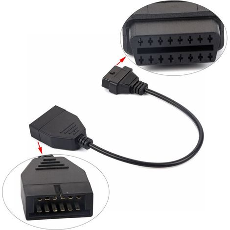 Für GM OBD1 12 Pin zu OBD2 16 Pin Diagnose Werkzeug Stecker Adapter Kabel (1/4)