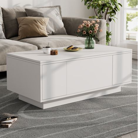 Couchtisch mit Hebefunktion und Stauraum 100x50x43 cm OKMYHOME (1/5)