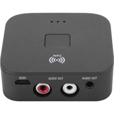 Wireless Adapter Récepteur Bluetooth RCA 3.5mm Jack AUX Adaptateur sans fil Outil de récepteur audio pour (1/4)