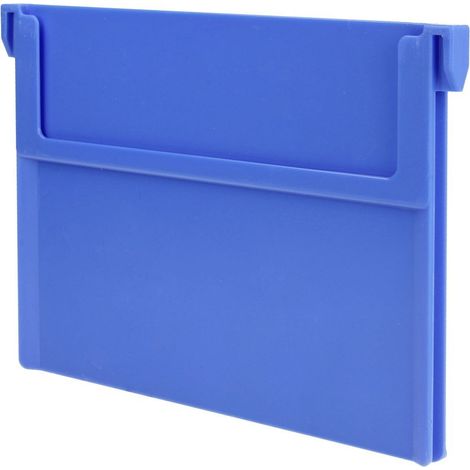Paroi de séparation PP bleu pour bac de rangement 621