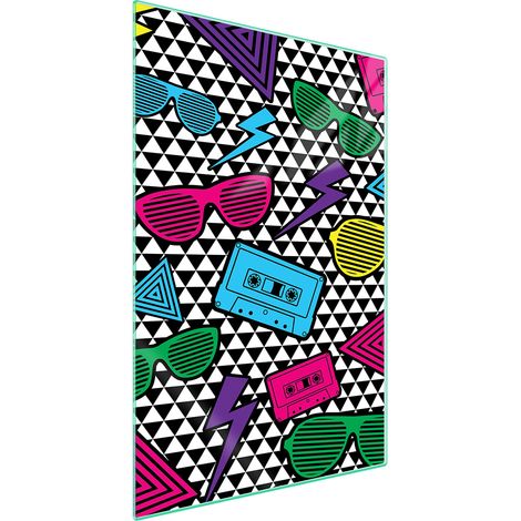 TAGLIERE IN VETRO 35x52 Pop Art (1/5)