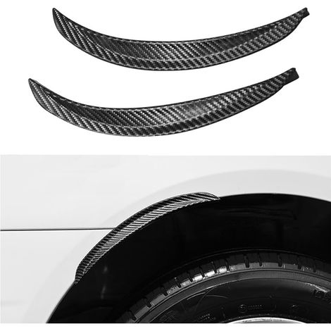 Voiture Garde-Boue Arc Roue Sourcil Lèvres, Fenders Fusées Passage De Roue Garniture, Bande De Sourcil Roue, Voiture Autocollant De Garde Sourcil D'Arches Décoration(2 Pièces)