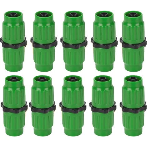 Kit de réparation extensible pour tuyau d'arrosage en plastique, connecteur rapide multifonction (10 pièces) (1/5)
