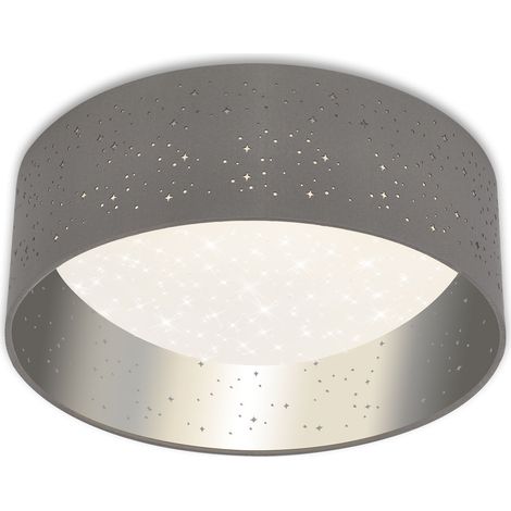 Stea Scello LED-Deckenleuchte, Ø 32 cm, 12 W, silbergrau (1/4)