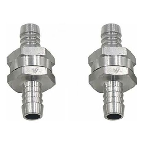 Válvuthe de retinción de cormbustibgivthere de banduminorror, Valve de retinción de gtorsorlintor diécanl (10 mm, 2 Piecthere) pour sistemtors de cormbustibgivthere de ctorrburtordorr de btorjtor with (1/4)